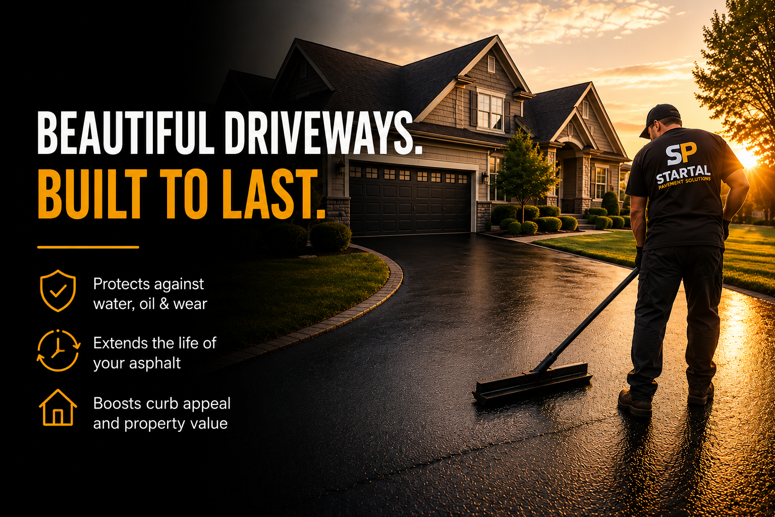 Residential asphalt paving and driveway services in Ohio Kentucky and Indiana
